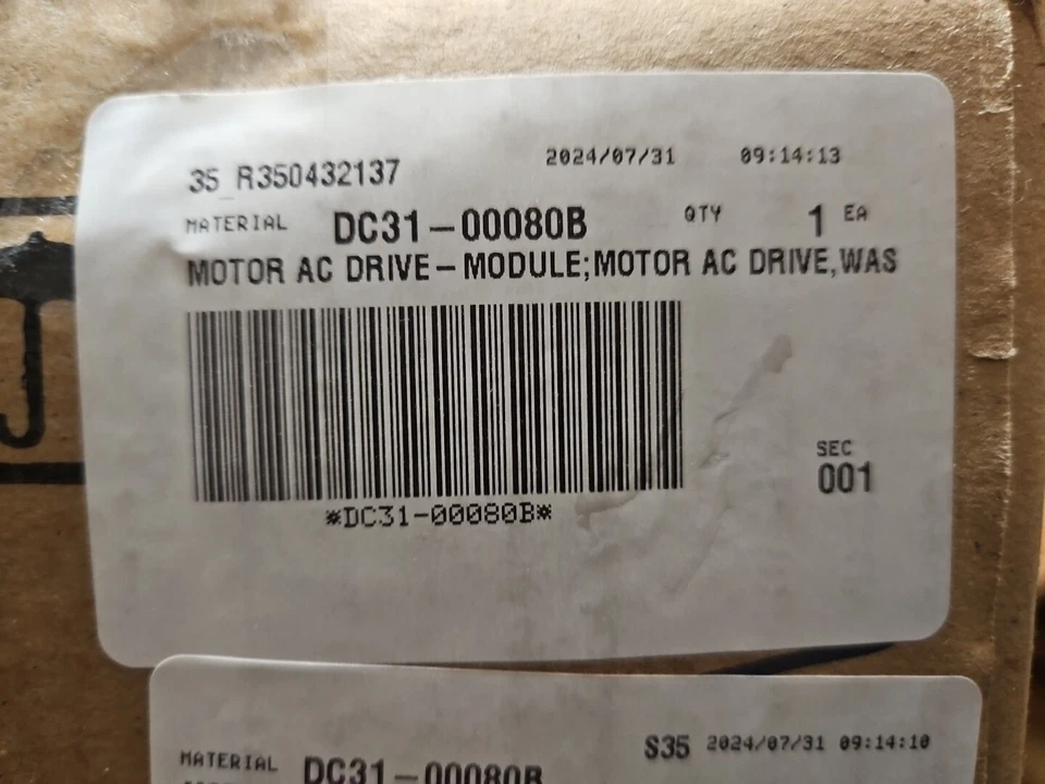 Genuine Samsung Washer Drive Motor Assembly Dc31-00080b Was360zsea