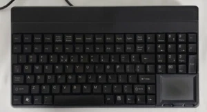 Cherry SPOS Black POS USB Keyboard Programmable Touchpad G86 62401EUADAA - Picture 1 of 2