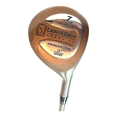 Light & Easy Square Two LPGA Oversize Stainless Steel 27 Offset 7 Wood Golf Club - Image 1 of 4
