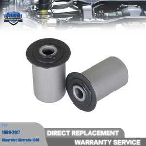 Pair for 1999-2017 Chevrolet Silverado 1500 Leaf Spring Shackle Bushing - Picture 1 of 12