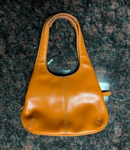used condition NINE WEST mini purse with pockets color orange - Picture 1 of 7