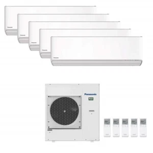 Bomba de calor aire acondicionado PANASONIC ETHEREA Multi Split 5 x 2,0kW R32 5 x espacio 20m2 - Imagen 1 de 5