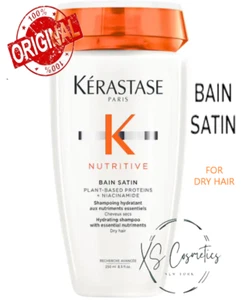 Kérastase Nutritive BAIN SATIN Hydrating Shampoo for Fine to Medium Dry Hair - Picture 1 of 2