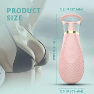 Vacuum Breast Enhancer Sucker Enlargement Pump Suction Clit Nipple Massager - Picture 1 of 6
