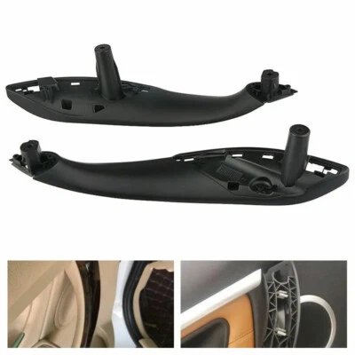 2PCS For BMW F30 F34 428i 430i 435i 440i 3 4 Series Black Inner Trim Door Handle - Изображение 1 из 4