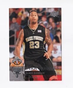 2009-10 Upper Deck #219 James Johnson radiocontrol Chicago Bulls Wake Forest - Imagen 1 de 2