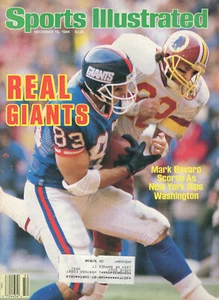 SPORTS ILLUSTRATED December 15, 1986 - New York Giants,Mark Bavaro *FREE S&H VG+ - Picture 1 of 1