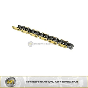 PARA SUZUKI RM 250 1988 CADENA EXR1 SUNSTAR PITCH 520 CON 116 ESLABONES COLOR DORADO - Imagen 1 de 1