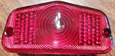 Taiwán Repuesto Lucas L564 Lámpara Trasera Lente 1960-65 Norton Triumph BSA AJS Foto 1 de 4