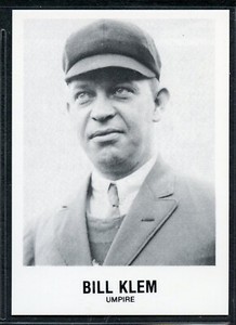 1981 TCMA Baseball Greats - #173 - Bill Klem - Umpire