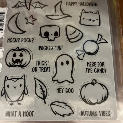 tim holtz  Cms468 Tiny Frights    Stamp Set Stampers Anonymous - Image 1 of 2