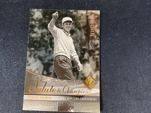 2004 SP Authentic - Salute to Champions #61 Arnold Palmer 1136/1960 - Picture 1 of 3