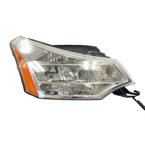 Passenger Headlight Halogen Sedan Bright Chrome Trim Fits 08-11 FOCUS - Picture 1 of 8