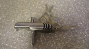 Swiss Army Knife Knockoff - Made in China -Stainless Steel 11 TOOLS - Picture 1 of 7
