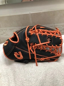 DeMarini Insane 12,5" orange Trapez Baseball Softball Handschuh Rechtswurf Neu ohne Etikett - Bild 1 von 20