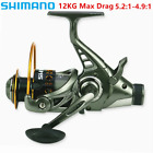 Dual Release Front and Rear Brake Fishing Wheel 12Kg Max Drag Fishing Reel 4.9:1