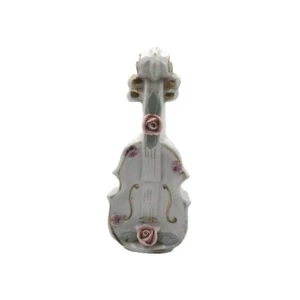 Vintage Porcelain Violin Trinket Tray or Ashtray Thames Hand Painted Japan - Picture 1 of 10