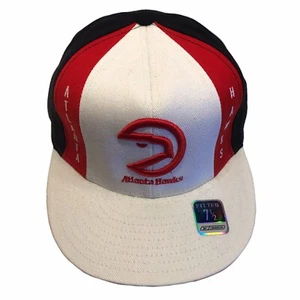 Atlanta Hawks NBA Reebok Hardwood Classics Retro 7 1/2 Fitted Cap Hat $25 - Picture 1 of 5