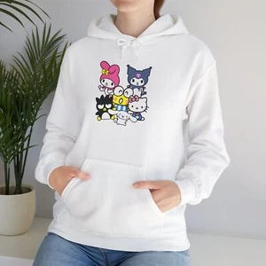 Hello Kitty Fashion Hoodie Birthday Gift, Streetwear Sweatshirt - Picture 1 of 24