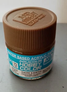 MR.HOBBY COLORE ACRILICO DARK EARTH H72 ml 10 - Foto 1 di 1