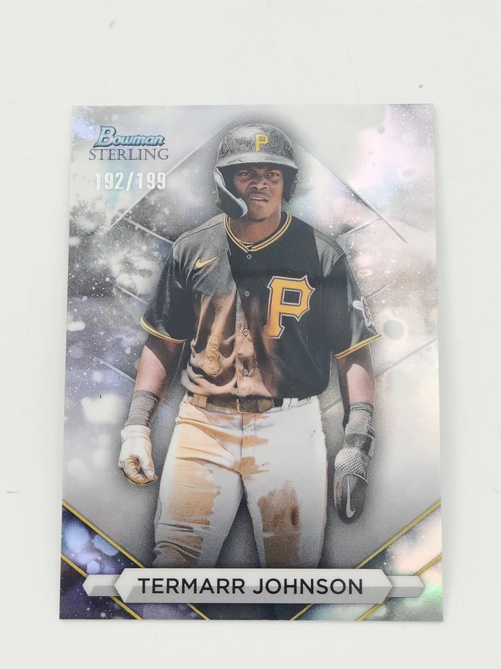 2023 Bowman Sterling Prospects Refractor /199 Termarr Johnson #BSP-73 - Image 1 of 2