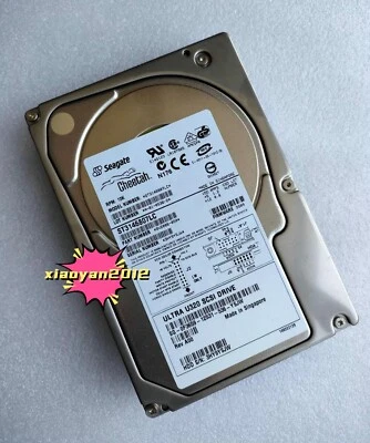 1pcs 0F3659 Dell ST3146807LC 146GB 3.5" 10K ULTRA U320 SCSI SCA 80 Hard Drive - Image 1 of 2