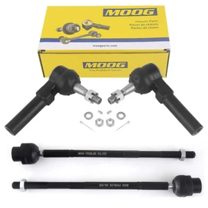 MOOG Front Inner & Outer Tie Rod Ends for Chevy Impala Pontiac Grand Prix Regal - Picture 1 of 8