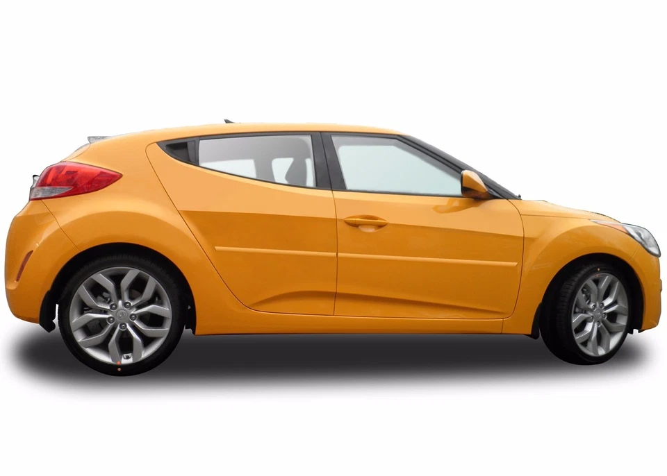 Painted Body Side Moldings 4PCS Door Trim FOR HYUNDAI VELOSTER 2012-2016 Foto 1 de 3