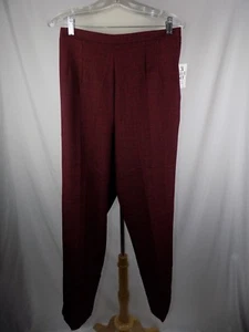 Pantalone donna elegante tg 12 stile 20-35603 poli nero marrone zip laterale 30x30 nuovo con etichetta - Foto 1 di 3