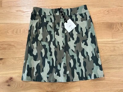 Falda Agnes & Dora Frontal a Presión Camuflaje Frontal a Presión Grande L ¡NUEVA CON ETIQUETAS! Foto 1 de 4