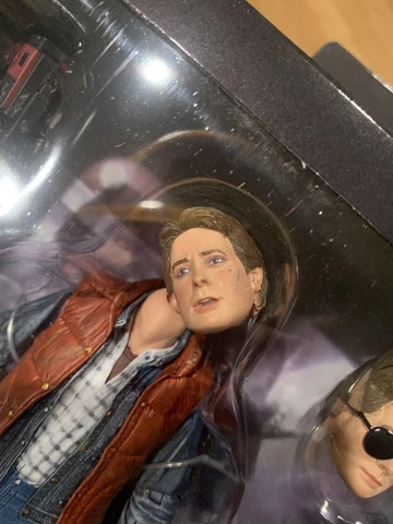 LOOSE HEAD NECA ULTIMATE MARTY MCFLY 1:12 FIGURE 6”NEW SEALED BACK TO THE FUTURE Cover