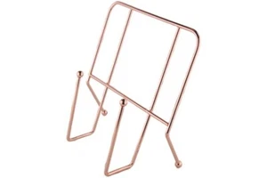 APOLLO COOK BOOK STAND COPPER WIRE COOKERY RECPIE BOOK KITCHEN HOLDER  - Picture 1 of 2