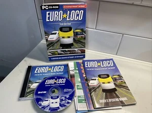 Train Sim Euro Loco add Pack - Windows PC DVD - Microsoft train Simulator import - Picture 1 of 5