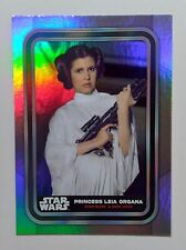 2023 Topps Star Wars Flagship Princess Leia Organa Foil #87