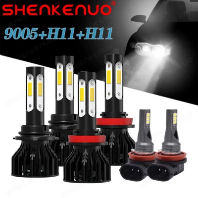 Kit combinado de bombillas antiniebla altas/bajas LED para Saturn Outlook 2007-2010 6000K Foto 1 de 4