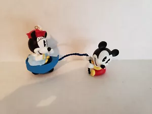 Hallmark Keepsake Ornament - Baby Mickey & Co. - Make Believe Boat - 1998.  - Picture 1 of 4