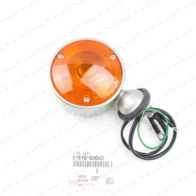 Nueva lámpara de luz de señal de giro genuina Toyota Land Cruiser Fj40 Fj43 Fj45 8151060040 Foto 1 de 4