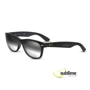POLARIZED Gradient Grey Replacement Lenses For Ray Ban RB2132 New Wayfarer 58mm - Picture 1 of 6
