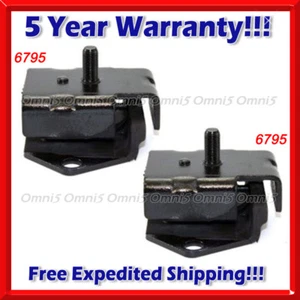 K192 Fit 1990-92 Daihatsu Rocky 1.6L Front Left & Right Engine Motor Mount Set - Picture 1 of 3
