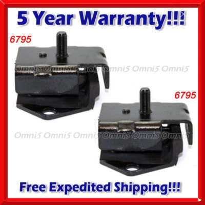 K192 Fit 1990-92 Daihatsu Rocky 1.6L Front Left & Right Engine Motor Mount Set - Image 1 of 3