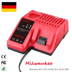 3A M12-18C Rapid Charger For Milwaukee M18-M12 Li-Ion Battery Charger 48-59-1828 - Bild 1 von 11