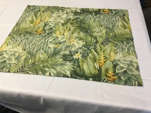 Tommy Bahama Pillow Sham King Grasses Leaves Green 30 In X 24 In Cotton Pakistan - Picture 1 of 6