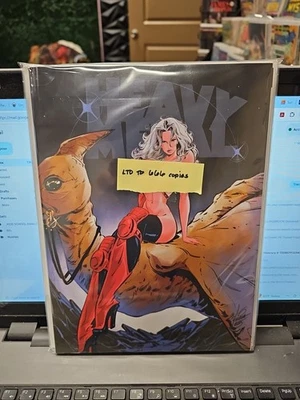 Heavy Metal Magazine #3 NYCC  Sveta Shubina Exclusive NM Adult. LTD to 666 🔥 - Image 1 of 4