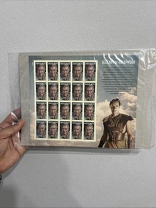 CHARLTON HESTON STAMP SHEET  ~ SCOTT #4892 FOREVER, 2014 LEGENDS OF HOLLYWOOD - Picture 1 of 4