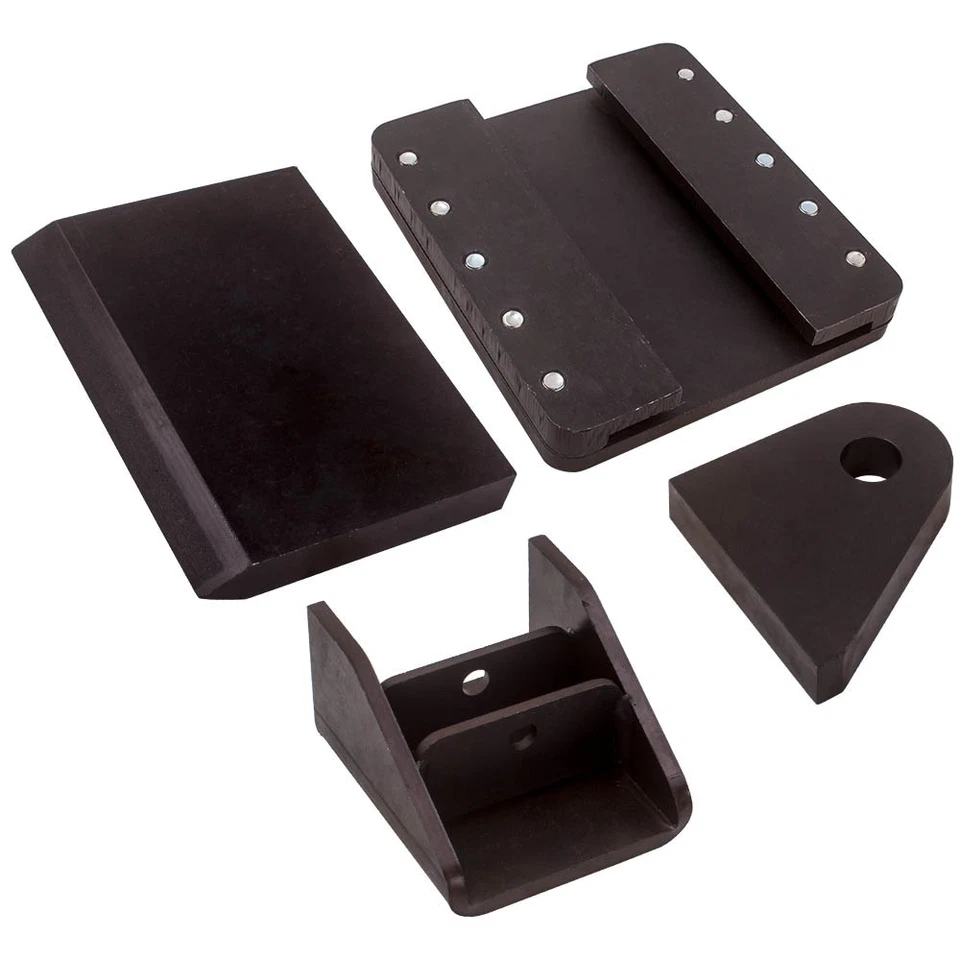 4pcs Log Splitter Splitting Slide Wedge Rear Hydraulic Cylinder Mount 6'' Beam