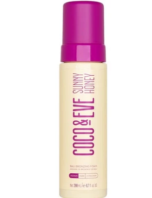 Coco & Eve Sunny Honey Bali Bronzing Natural Self Tan Mousse Ultra Dark & Dark