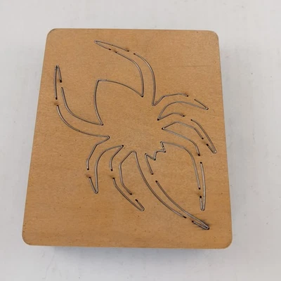 Araña Insecto Arácnido Animal Ellison Educativo Accucut Madera Troqueles - 6"x5"  Foto 1 de 3