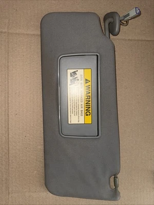 2007-2012 Acura RDX MDX Sun Visor Left Driver Side Cloth OEM Gray ORIGINAL Foto 1 de 4