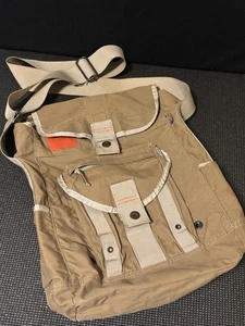 Bolso Mensajero American Eagle Outfitters Y2K Lona Ejército Caqui De Colección Utilitario - Imagen 1 de 8