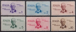 F-EX60905 ITALIEN 1934 FLUG ROMA - MOGADISCHU, SOMALIA. ORIGINAL GUM +50€. - Bild 1 von 3